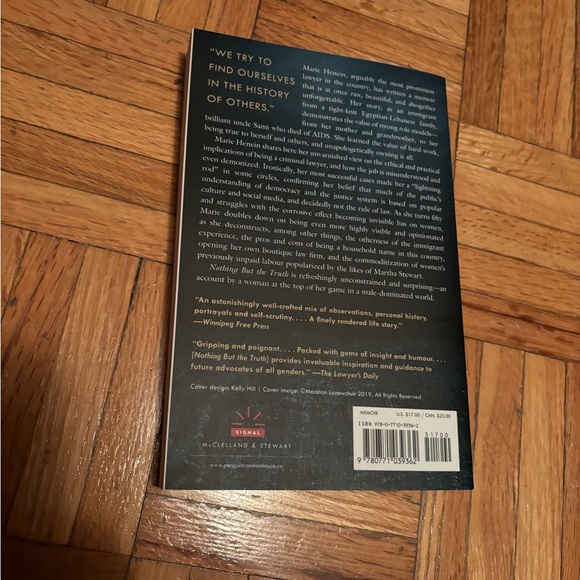 NEW NOTHING BUT THE TRUTH BY MARIE HENEIN LAWYER BOOK BIOGRAPHY NOVEL - Picture 3 of 4